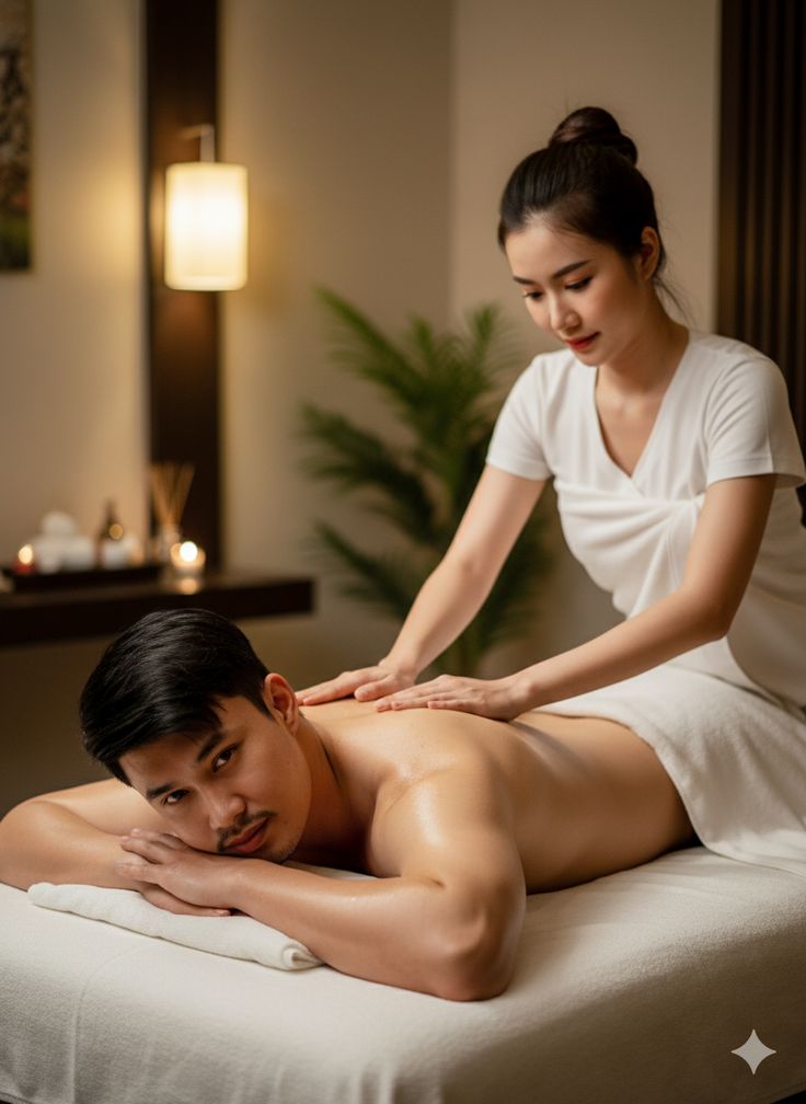 Couples Massage luxury room with two massage tables